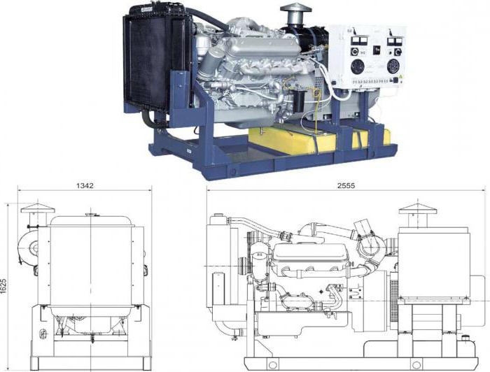 Motor YMZ-236: özellikler, cihaz, ayar