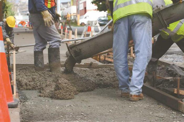 Beton sınıfları ve özellikleri: tablo. Mukavemet için beton sınıfı