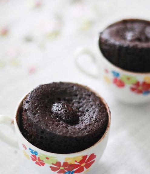 Mikrodalgada kakaolu cupcakes: bir tarif, yemek pişirme ve değerlendirme yolu