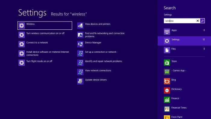Windows 8 dizüstü bilgisayarda "Blutuz" özelliğini etkinleştirme hakkında ayrıntılar