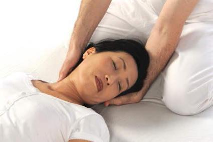 yüz gençleştirme için acupressure