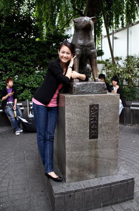 Hachiko anıtı