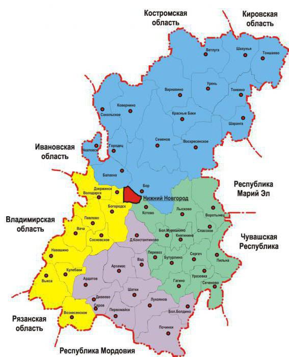 Nijniy Novgorod bölgesinin nüfusu: kompozisyon, sayı
