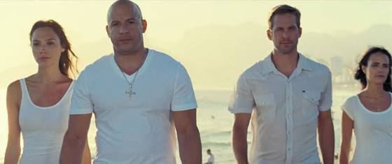 Vin Diesel ve Paul Walker tutumları 