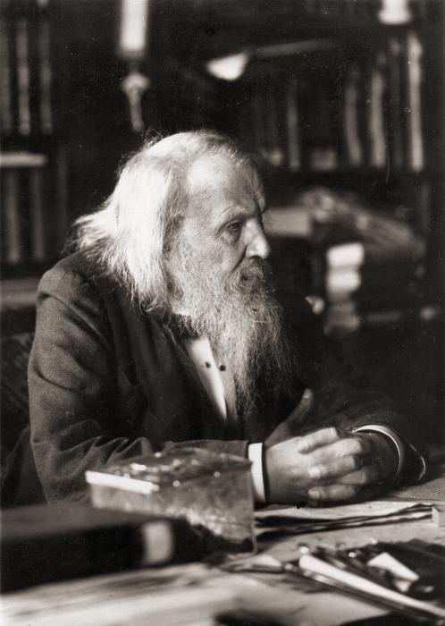 Dmitri Ivanovich Mendeleev'in kısa bir biyografisi