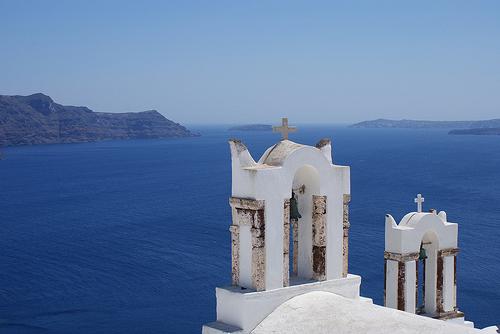 Santorini Adası: incelemeler ve mekanlar