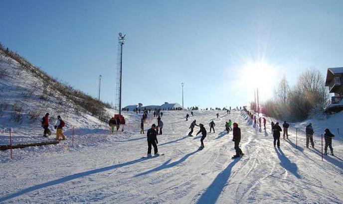 dağ kayak kompleksi Solnechnaya Dolina in Minsk