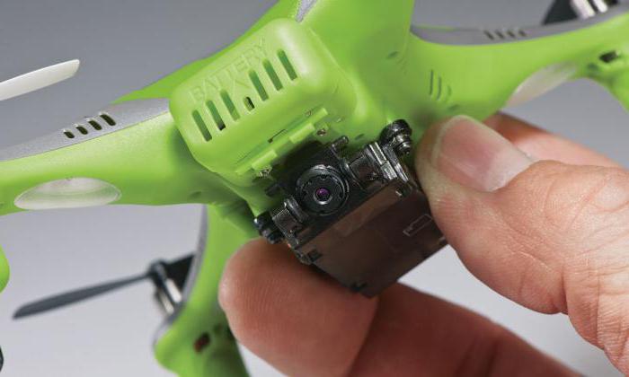 kamera ile mini quadrocopter