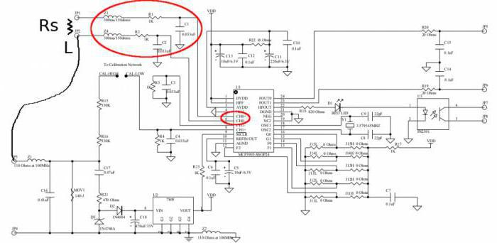 üç fazlı elektrik sayaçları için bağlantı şemaları 