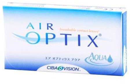 Kontakt lensler Air Optix Aqua Tanım